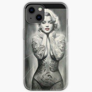 MARILYN MONROE: as The TATTOOED LADY Print iPhone Case